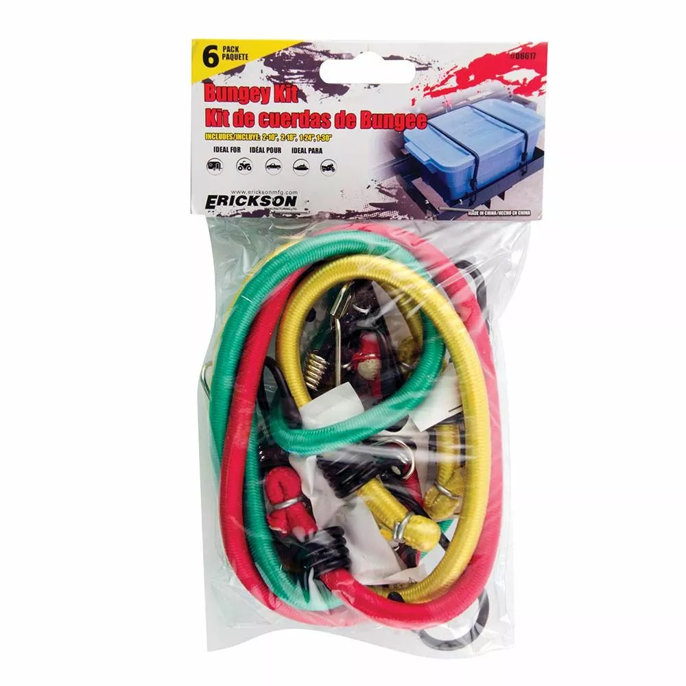 Erickson 6 Pk. Bungee Kit 4 Erickson 6 Pk. Bungee Kit - Image 2