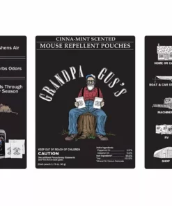 Grandpa Gus's Mouse Repellent Pouches - 4 Pack -Farm & Ranch best sale 0027623 2