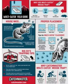 Catchmaster® Multi-Catch™ Mouse Trap -Farm & Ranch best sale 0042773 2