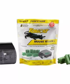 Tomcat Mouse Killer I Kid & Dog Resistant Refillable Station