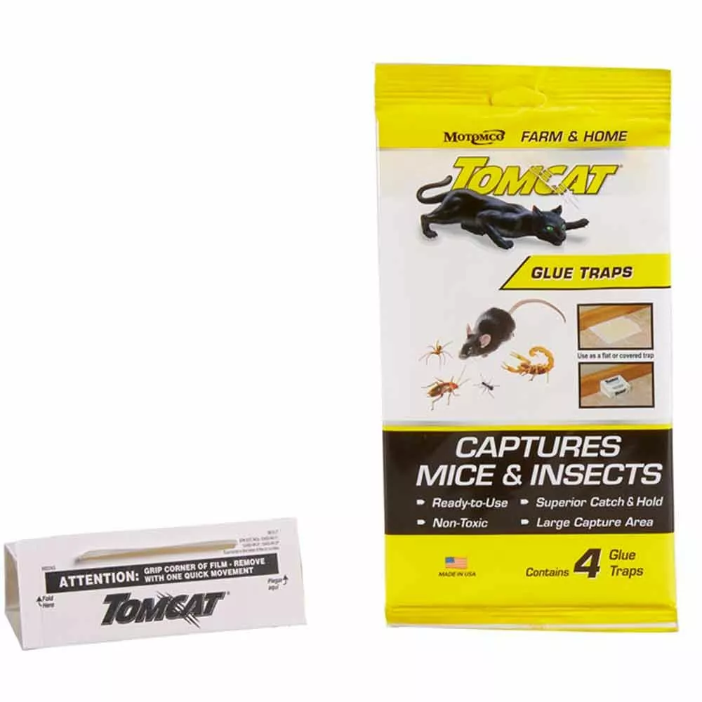 Tomcat Glue Traps 4 Pk. 3 Tomcat Glue Traps 4 Pk.