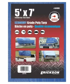 Erickson All Purpose Blue Economy Grade Tarp