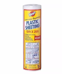 Warp's 3 Mil 10 Ft. X 25 Ft. Plastic Sheeting