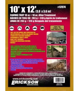 Erickson Canvas Tarps -Farm & Ranch best sale 1333907 1