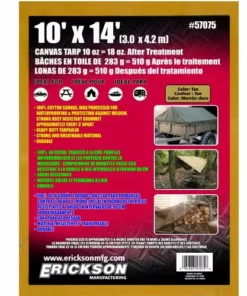 Erickson Canvas Tarps -Farm & Ranch best sale 1333914 1