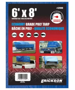 Erickson All Purpose Blue Economy Grade Tarp -Farm & Ranch best sale 5380021