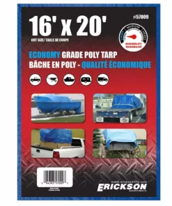 Erickson All Purpose Blue Economy Grade Tarp -Farm & Ranch best sale 5380152new