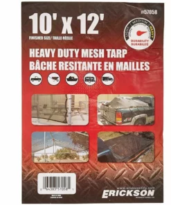 Erickson Black Mesh Tarp