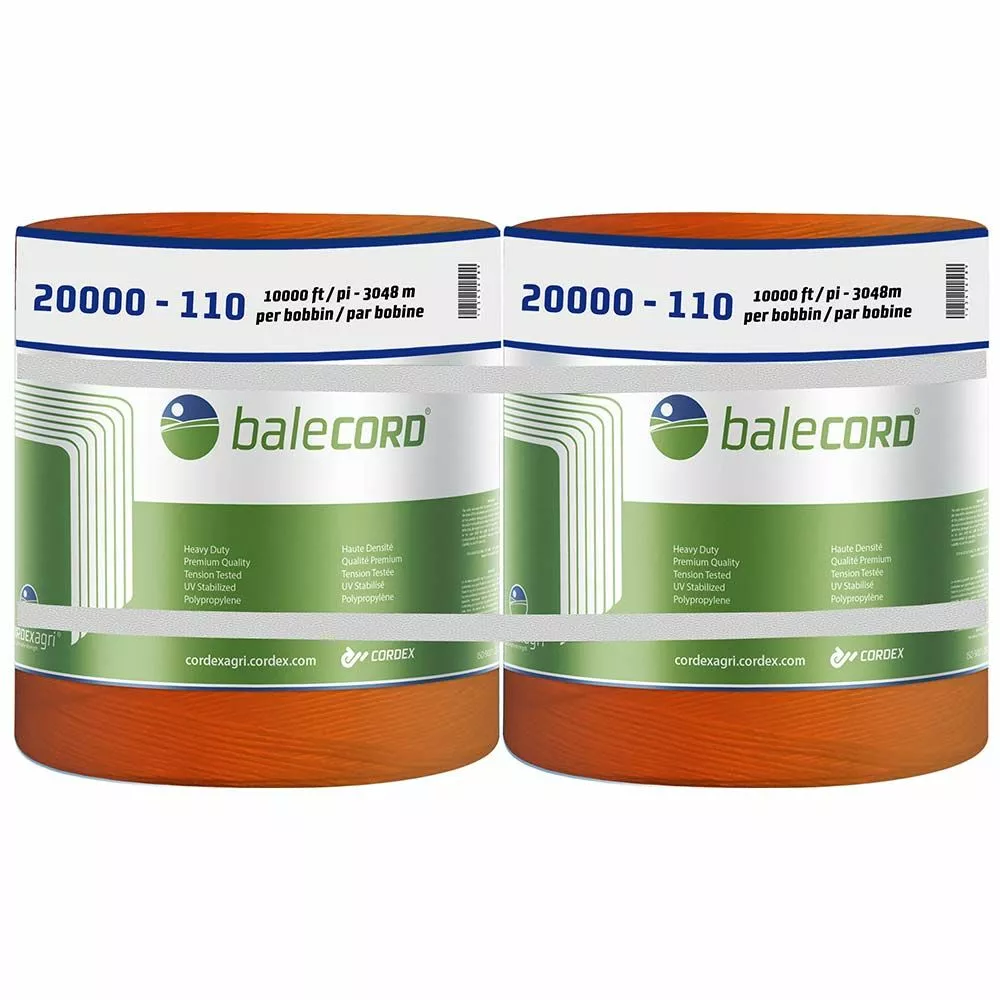 Balecord Round Bale Plastic Twine 20,000 Ft. 3 Balecord Round Bale Plastic Twine 20,000 Ft.