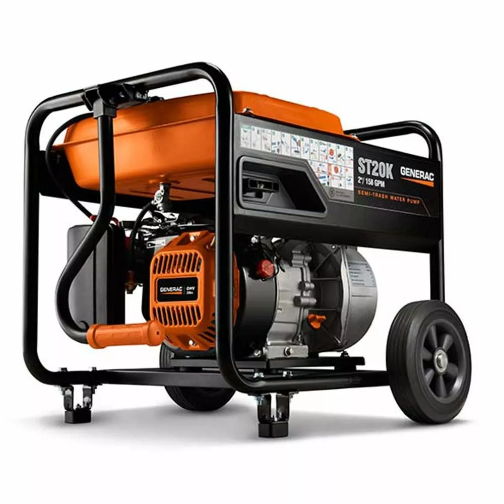 Generac Semi-Trash Water Pump 2 In. 3 Generac Semi-Trash Water Pump 2 In.