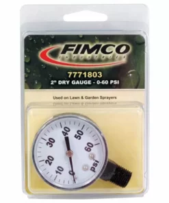 60 PSI Pressure Gauge