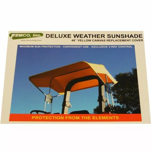 Femco Deluxe Weather Sunshade For Tractors -Farm & Ranch best sale img10971649