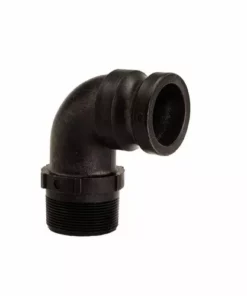 Gator Lock 90 Degree Male Adapter With Male Thread