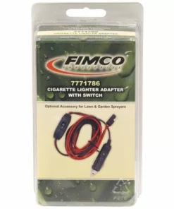 Fimco Cigarette Lighter Adapter With On/Off Switch