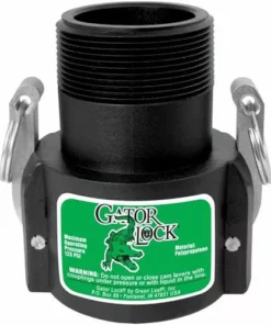 Gator Lock Female Coupler W/Male Thread