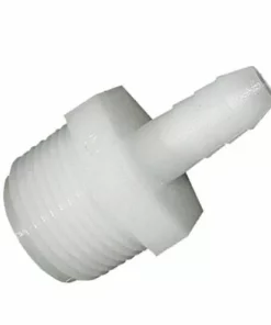 Green Leaf Straight Hose Adapter 3/8 In. MPT X Barb