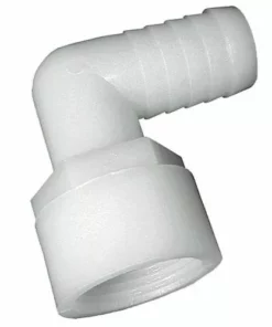 Green Leaf 90 Degree Elbow Adapter FPT X Barb
