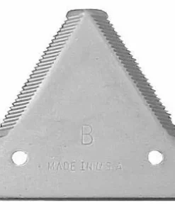 Alamo Sales Corp Extra Heavy Top Serrated Chrome Half Section