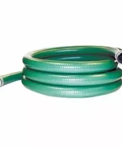 Hose Coupled Pvc Suction 1 1/2 X 15 Green